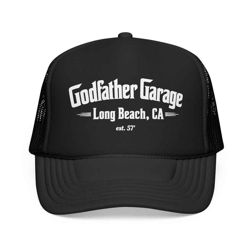 Godfather Garage Foam Trucker Hat – Long Beach, CA Classic Mesh Cap