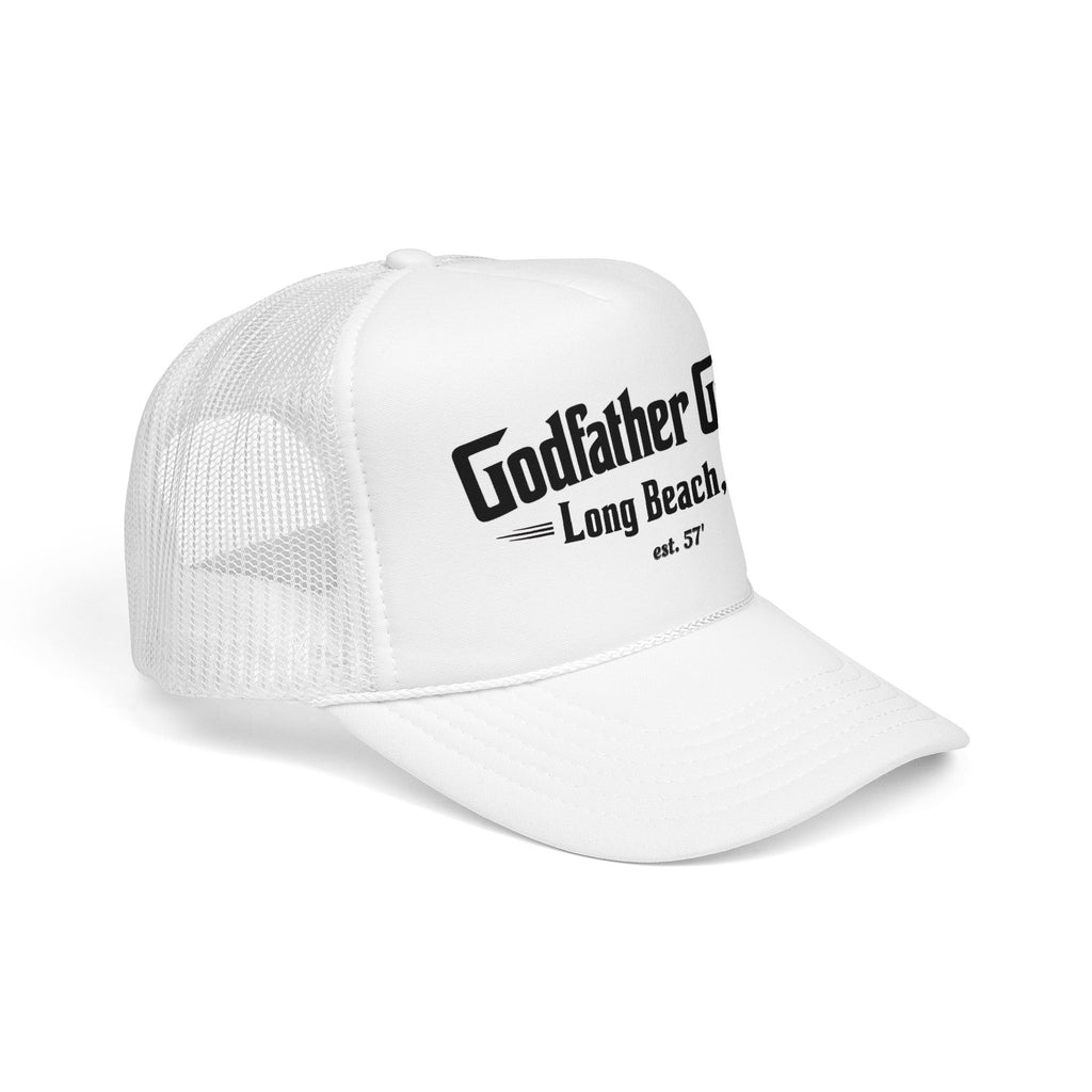 Godfather Garage Foam Trucker Hat – Long Beach, CA Classic Mesh Cap