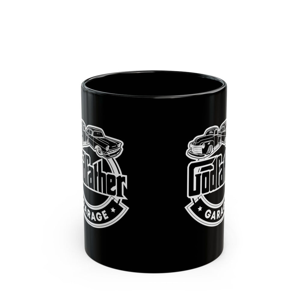 Godfather Garage Black Mug – Vintage Car Mechanic Coffee Cup (11oz & 15oz)